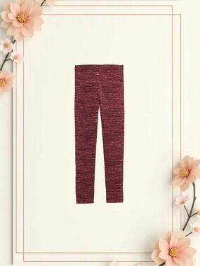 Old Navy Burgundy Girls Leggings